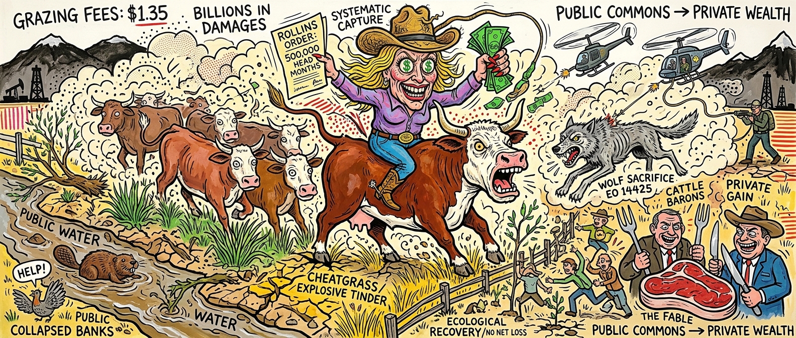 The White House Sacrifices Public Forests to Cattle Barons