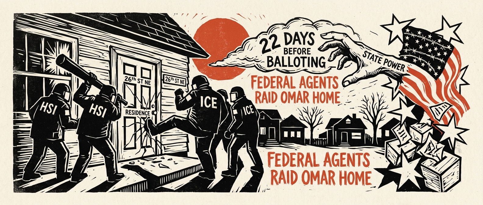 Federal Agents Raid Ilhan Omar Residence before Midterm Balloting
